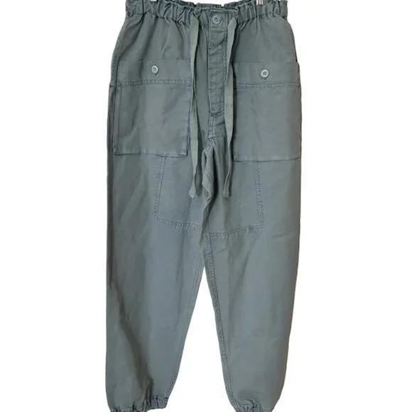 FREE PEOPLE WOMEN'S river stone pants relaxed jogger fit blue Size XS  NEW - Picture 5 of 10